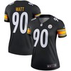 T.j. Watt Pittsburgh Steelers Womens Legend Jersey - Black Nfl - Robokeg