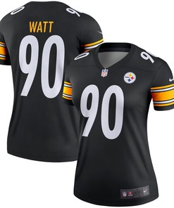 T.j. Watt Pittsburgh Steelers Womens Legend Jersey - Black Nfl - Robokeg