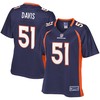 Todd Davis Denver Broncos Nfl Pro Line Womens Alternate Player Jersey - Navy - Robokeg