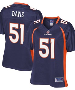 Todd Davis Denver Broncos Nfl Pro Line Womens Alternate Player Jersey - Navy - Robokeg