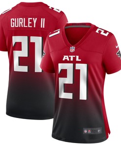 Todd Gurley Ii Atlanta Falcons Womens 2nd Alternate Game Jersey - Red Nfl - Robokeg