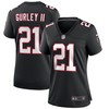 Todd Gurley Ii Atlanta Falcons Womens Throwback Game Jersey - Black Nfl - Robokeg