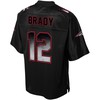 Tom Brady New England Patriots Nfl Pro Line Smoke Fashion Jersey - Black - Robokeg