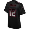 Tom Brady New England Patriots Nfl Pro Line Womens Pro Line Smoke Fashion Jersey - Black - Robokeg