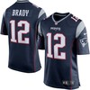 Tom Brady New England Patriots Nike Game Jersey - Navy Blue/silver - Robokeg