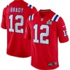 Tom Brady New England Patriots Nike Super Bowl Lii Bound Game Jersey - Red - Robokeg
