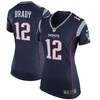 Tom Brady New England Patriots Nike Womens Game Jersey - Navy Blue - Robokeg