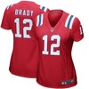 Tom Brady New England Patriots Nike Womens Game Jersey - Red - Robokeg