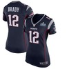 Tom Brady New England Patriots Nike Womens Super Bowl Liii Bound Game Jersey - Navy - Robokeg