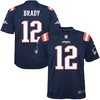 Tom Brady New England Patriots Nike Youth Color Rush Game Jersey - Navy - Robokeg