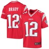 Tom Brady New England Patriots Nike Youth Inverted Game Jersey - Red - Robokeg