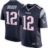 Tom Brady New England Patriots Youth Nike Team Color Game Jersey - Navy Blue - Robokeg