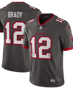 Tom Brady Tampa Bay Buccaneers Alternate Vapor Limited Jersey Pewter Nfl - Robokeg