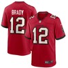 Tom Brady Tampa Bay Buccaneers Game Jersey - Red Nfl - Robokeg