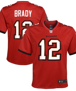 Tom Brady Tampa Bay Buccaneers Game Jersey - Red Nfl - Robokeg
