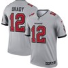 Tom Brady Tampa Bay Buccaneers Inverted Legend Jersey - Gray Nfl - Robokeg