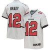 Tom Brady Tampa Bay Buccaneers Inverted Team Game Jersey - Gray Nfl - Robokeg