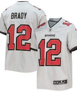 Tom Brady Tampa Bay Buccaneers Inverted Team Game Jersey - Gray Nfl - Robokeg
