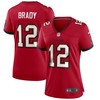 Tom Brady Tampa Bay Buccaneers Womens Game Jersey - Red Nfl - Robokeg