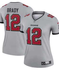 Tom Brady Tampa Bay Buccaneers Womens Inverted Legend Jersey - Gray Nfl - Robokeg