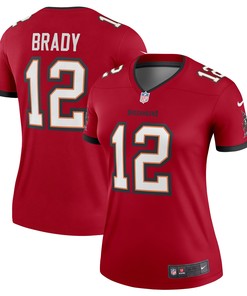 Tom Brady Tampa Bay Buccaneers Womens Legend Jersey - Red Nfl - Robokeg