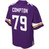 Tom Compton Minnesota Vikings Nfl Pro Line Player Jersey - Purple - Robokeg