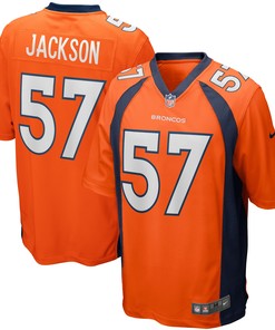 Tom Jackson Denver Broncos Game Retired Player Jersey - Orange Nfl - Robokeg