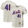 Tom Seaver New York Mets Mitchell & Ness Cooperstown Collection Authentic Jersey - Cream Mlb - Robokeg