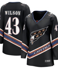 Tom Wilson 43 Washington Capitals Special Edition 2.0 Breakaway Women Jersey - Black - Robokeg