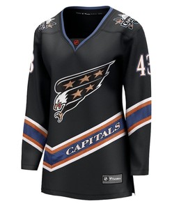 Tom Wilson 43 Washington Capitals Special Edition 2.0 Breakaway Women Jersey - Black - Robokeg