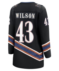 Tom Wilson 43 Washington Capitals Special Edition 2.0 Breakaway Women Jersey - Black - Robokeg