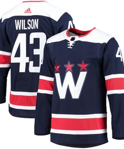 Tom Wilson Washington Capitals Adidas 2020/21 Alternate Primegreen Authentic Pro Player Jersey - Navy Nhl - Robokeg