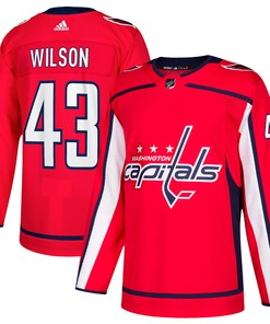 Tom Wilson Washington Capitals Adidas Home Authentic Player Jersey - Red Nhl - Robokeg