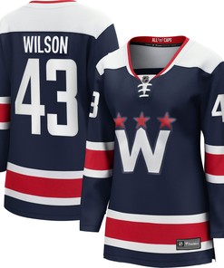 Tom Wilson Washington Capitals Fanatics Branded Womens Alternate 2020/21 Premier Breakaway Player Jersey - Navy Nhl - Robokeg
