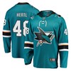 Tomas Hertl San Jose Sharks Fanatics Branded Breakaway Player Jersey - Teal Nhl - Robokeg