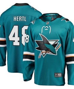 Tomas Hertl San Jose Sharks Fanatics Branded Breakaway Player Jersey - Teal Nhl - Robokeg