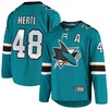 Tomas Hertl San Jose Sharks Fanatics Branded Team Home Breakaway Jersey - Teal Nhl - Robokeg