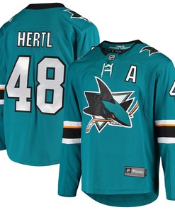 Tomas Hertl San Jose Sharks Fanatics Branded Team Home Breakaway Jersey - Teal Nhl - Robokeg