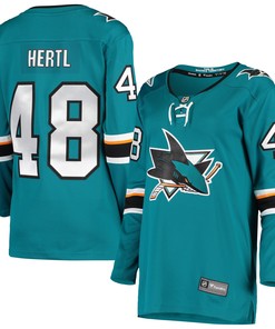 Tomas Hertl San Jose Sharks Fanatics Branded Womens Breakaway Home Player Jersey - Teal Nhl - Robokeg