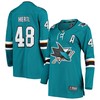 Tomas Hertl San Jose Sharks Fanatics Branded Womens Breakaway Home Team Player Jersey - Teal Nhl - Robokeg