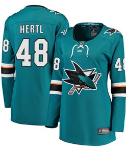 Tomas Hertl San Jose Sharks Fanatics Branded Womens Breakaway Jersey - Teal Nhl - Robokeg