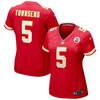 Tommy Townsend Kansas City Chiefs Womens Game Jersey - Red Nfl - Robokeg
