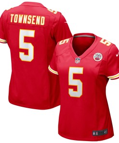 Tommy Townsend Kansas City Chiefs Womens Game Jersey - Red Nfl - Robokeg