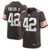 Tony Fields Ii Cleveland Browns Game Jersey - Brown Nfl - Robokeg
