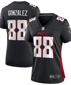 Tony Gonzalez Atlanta Falcons Womens Game Retired Player Jersey - Black Nfl - Robokeg
