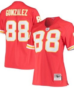 Tony Gonzalez Kansas City Chiefs Mitchell & Ness Womens Legacy Replica Team Jersey - Red Nfl - Robokeg