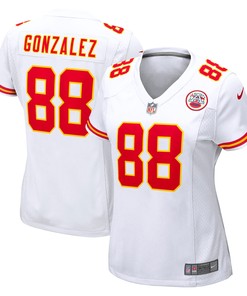Tony Gonzalez Kansas City Chiefs Womens Retired Game Jersey - White Nfl - Robokeg