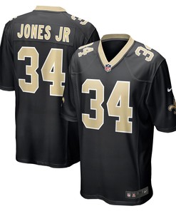 Tony Jones Jr. New Orleans Saints Player Game Jersey - Black Nfl - Robokeg