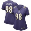 Tony Siragusa Baltimore Ravens Womens Game Retired Player Jersey - Purple Nfl - Robokeg