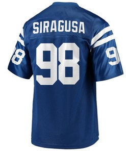 Tony Siragusa Indianapolis Colts Nfl Pro Line Retired Player Jersey - Royal - Robokeg